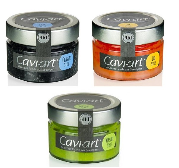 Cavi-Art zeewierkaviaar – Vishandel STELOY Mortsel
