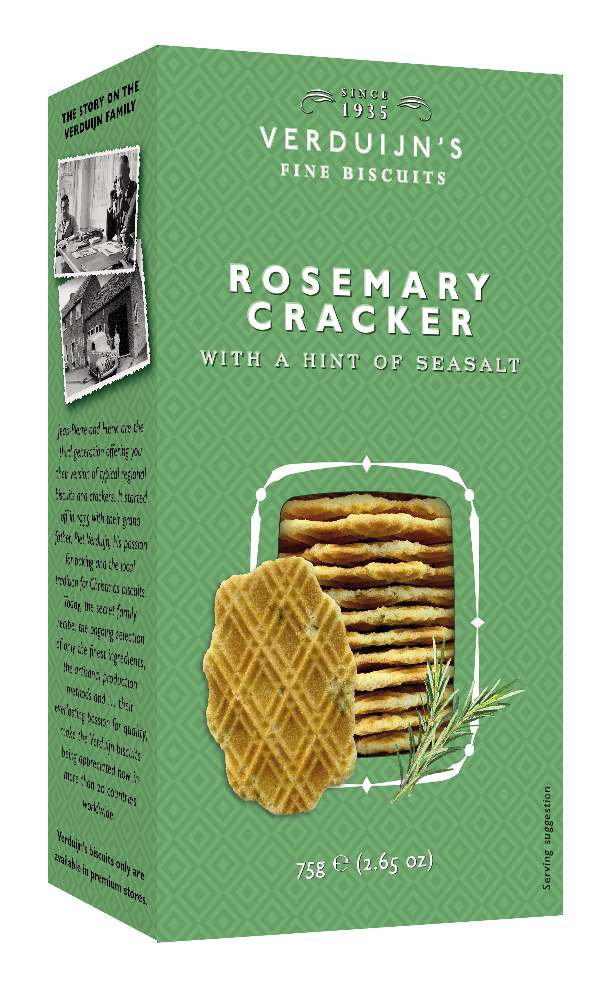 Crackers rozemarijn – Vishandel STELOY Mortsel