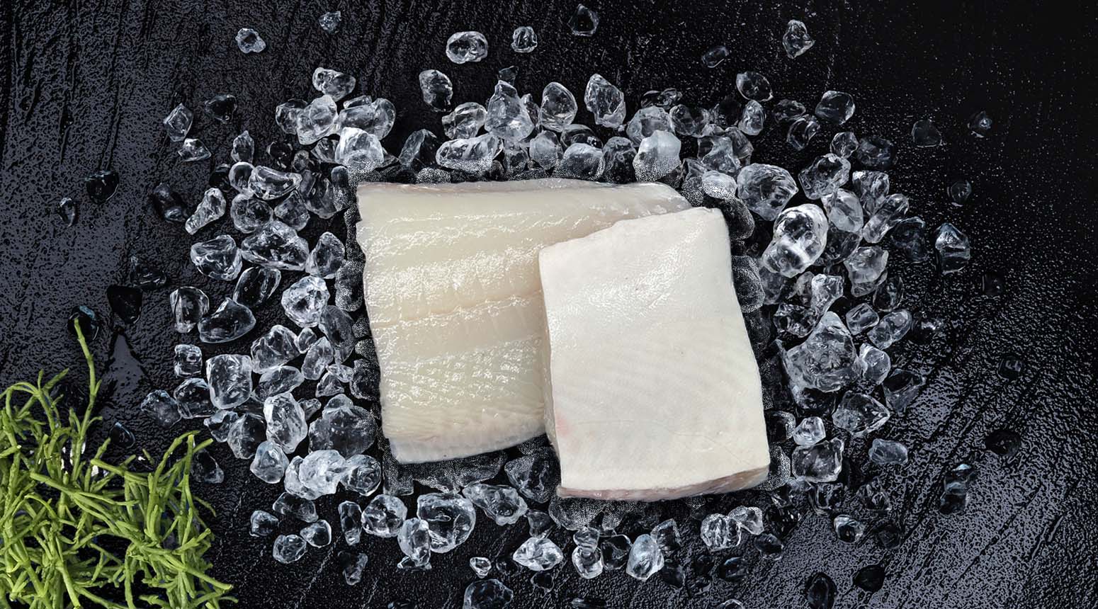 heilbotfilet op vel