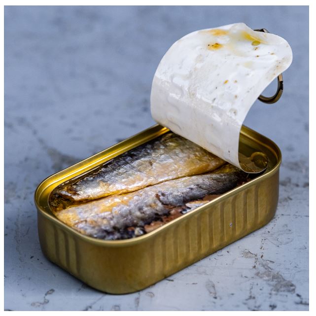 Sardines in pikante olijfolie – Vishandel STELOY Mortsel