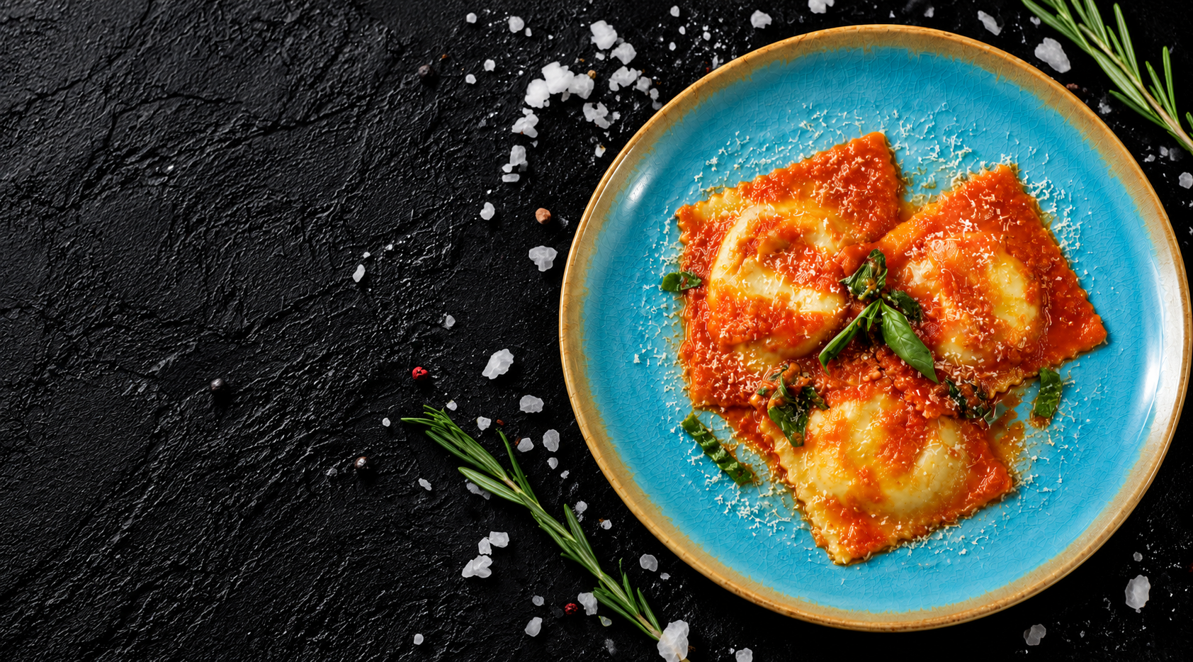 Ravioli met gambavulling