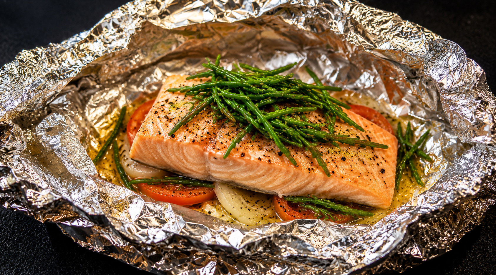 Papillot zalm